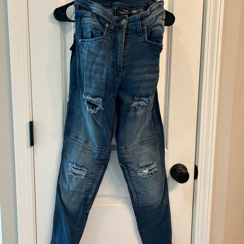 Raven Women’s Riding Blue Skinny Jeans